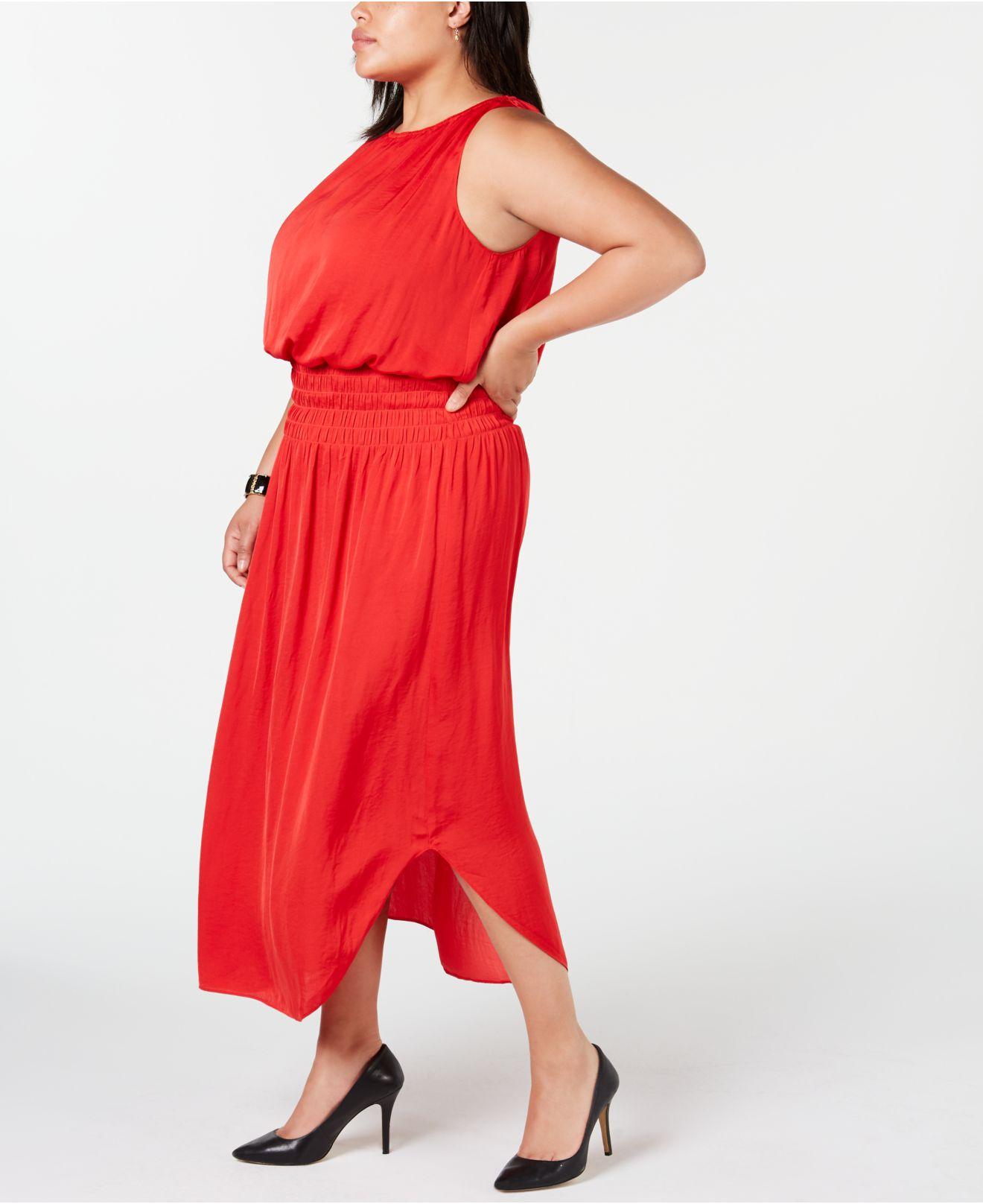 alfani red dress