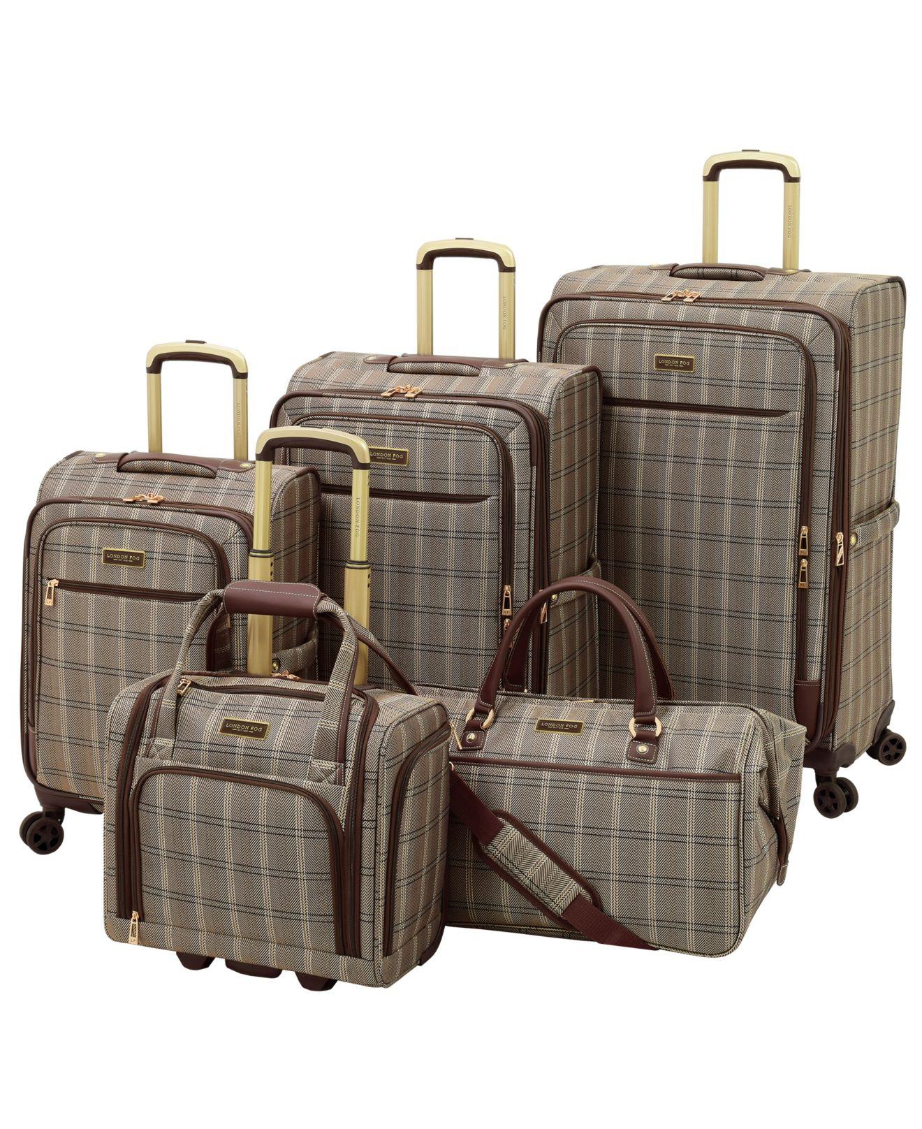 London Fog Brentwood Ii Softside Luggage Collection in Brown | Lyst