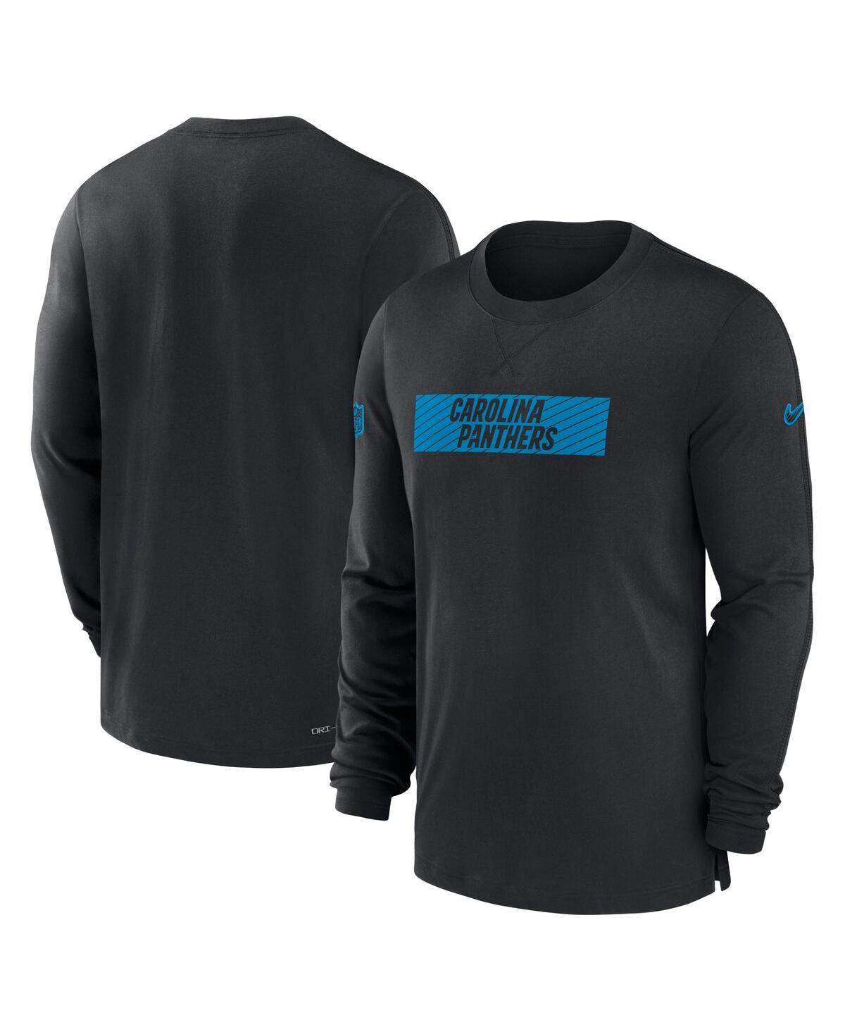 Nike Carolina Panthers Sideline Player Performance Long Sleeve T shirt in Blue for Men Lyst