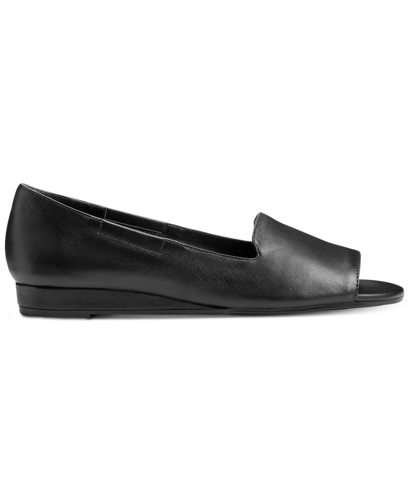 open toe flats under 300