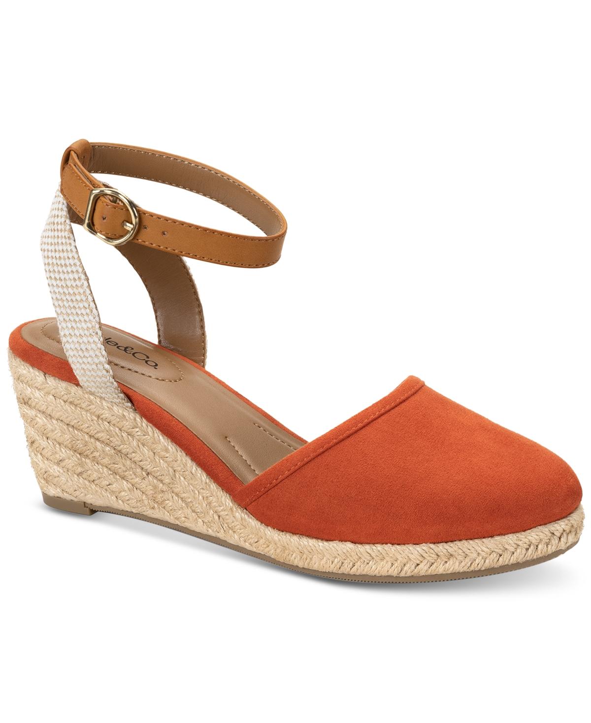 Style & co hotsell mailena wedge espadrille sandals
