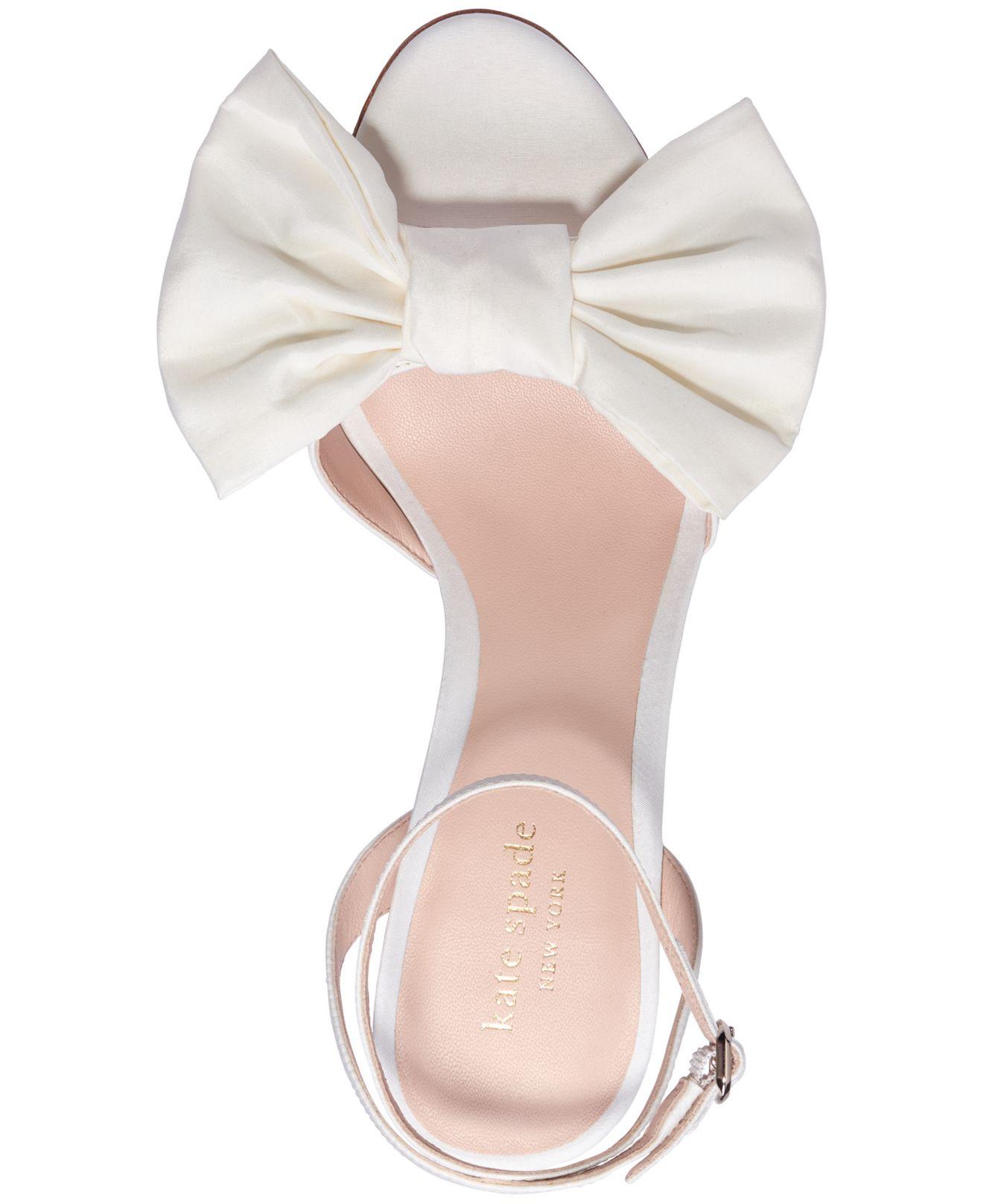 Kate spade deals ivory heels