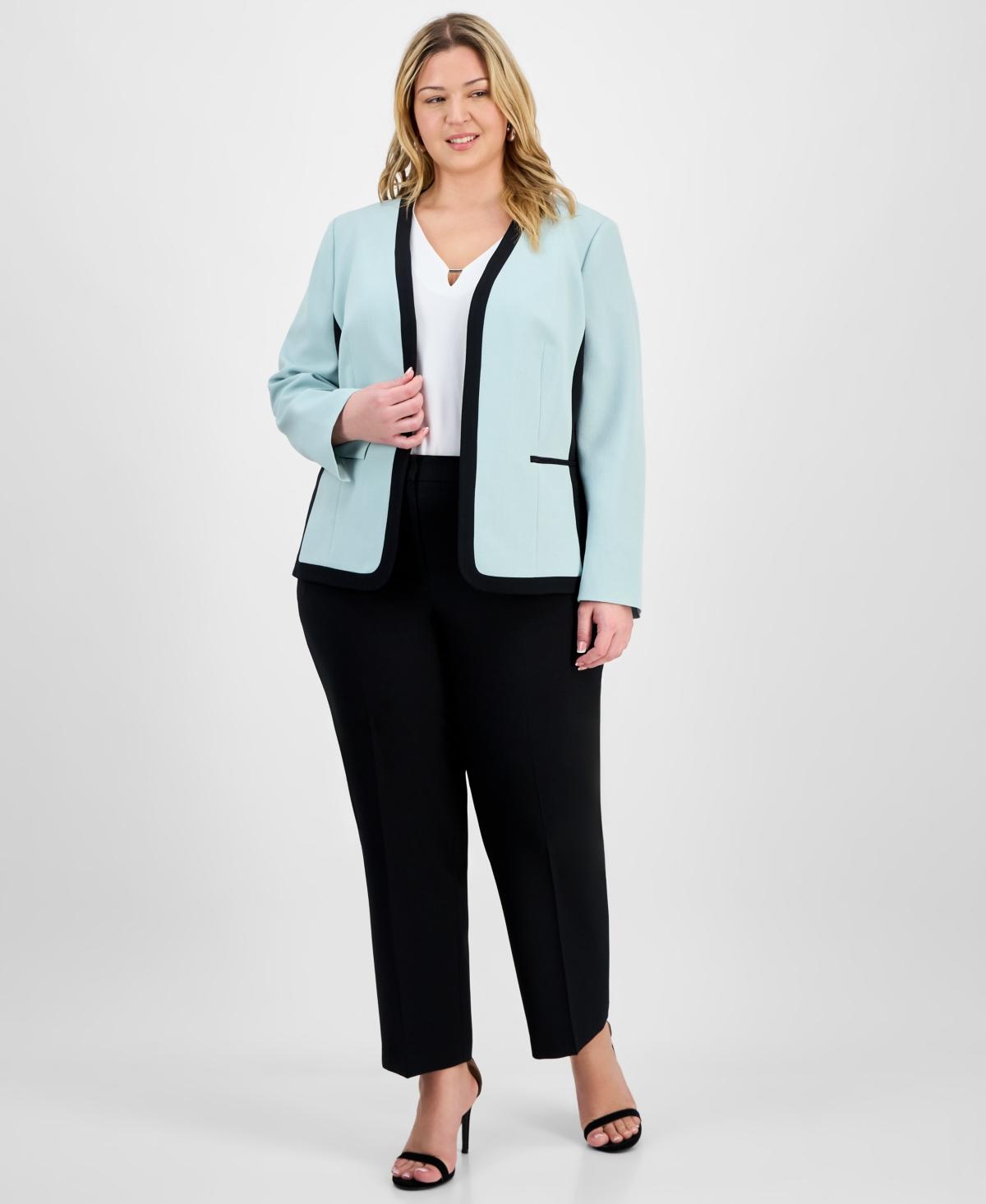 Kasper Plus Kasper Clothing Crepe Jacket Kasper Plus Size Jackets