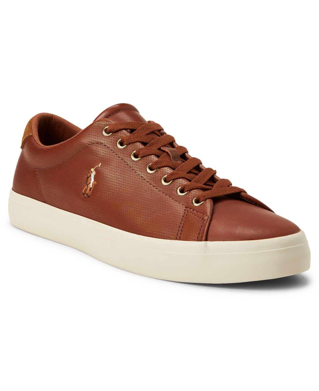 Polo Ralph Lauren Perforated Leather 
