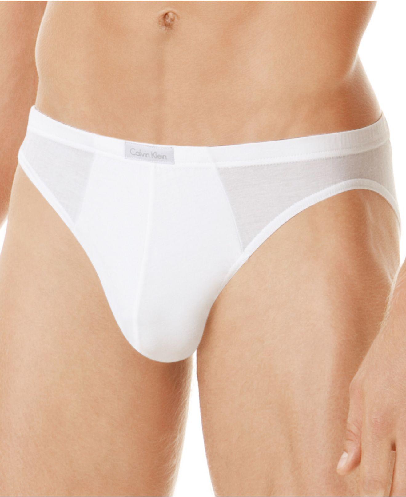 Calvin Klein Synthetic Men's Underwear, Micro Modal Basic Bikini Brief  U5552 in White for Men | Lyst