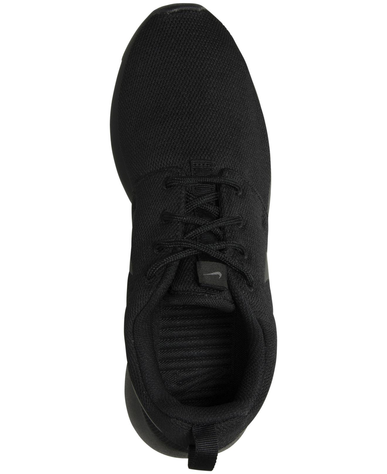 Nike Rubber Roshe One Sneakers in Black,Dark Grey,Black (Black) - Save 68%  - Lyst