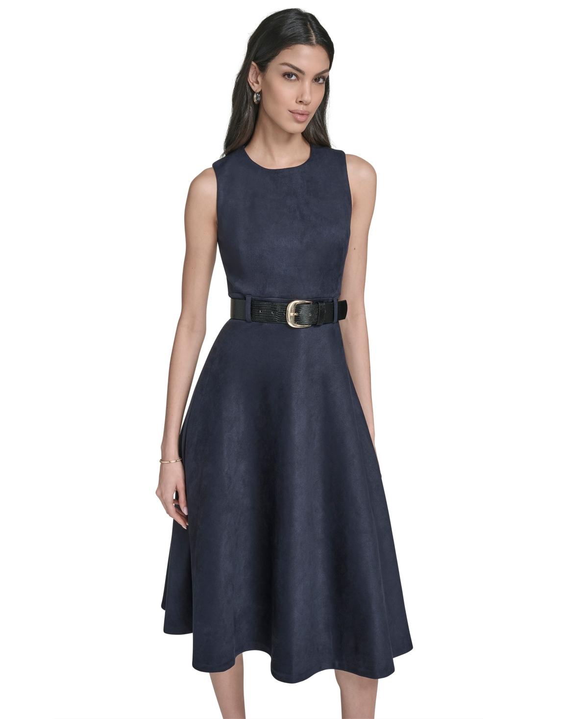 Ruffle Dress Calvin Klein Blue Sleeveless Dress Calvin Klein Women's Sleeveless Midi Dress Ruffle Dress Calvin Klein Blue Sleeveless Dress Calvin Klein Women's Sleeveless Midi Dress
