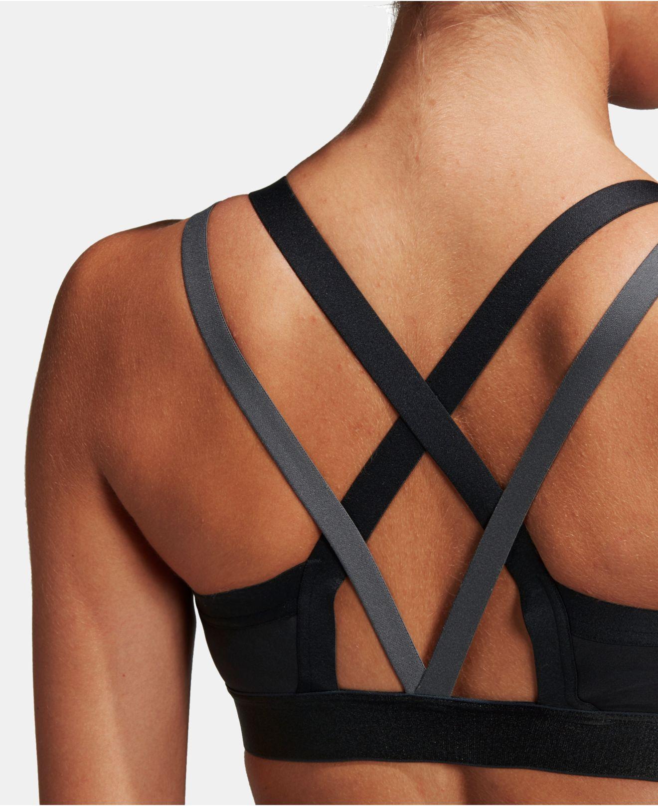 adidas strappy sports bra
