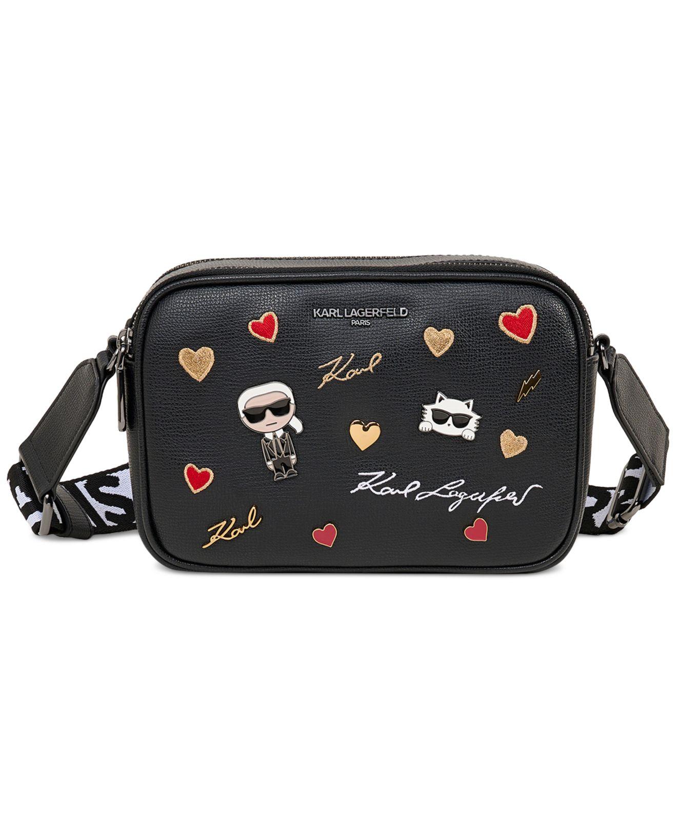 Karl Lagerfeld Maybelle Crossbody in Black Lyst