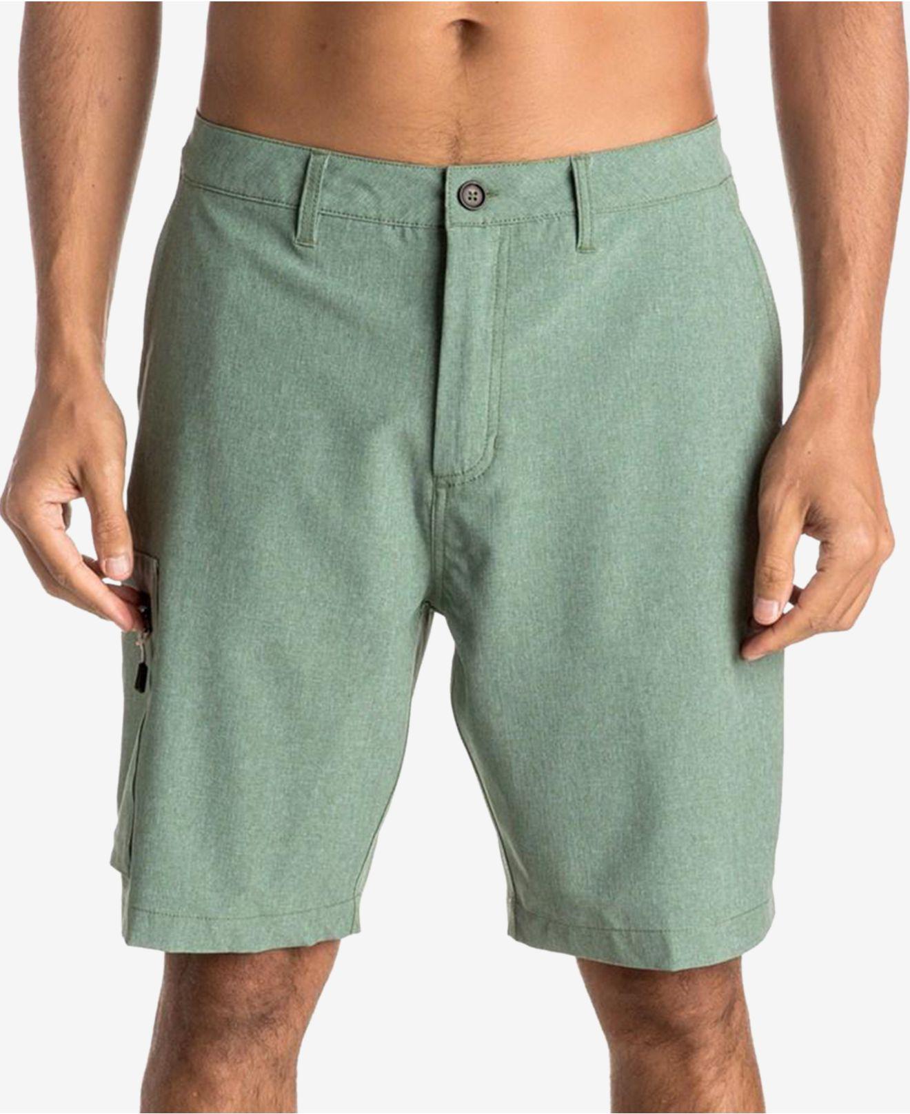 Quiksilver Synthetic Men's Waterman Gruver Amphibian Shorts in Green for Men Lyst