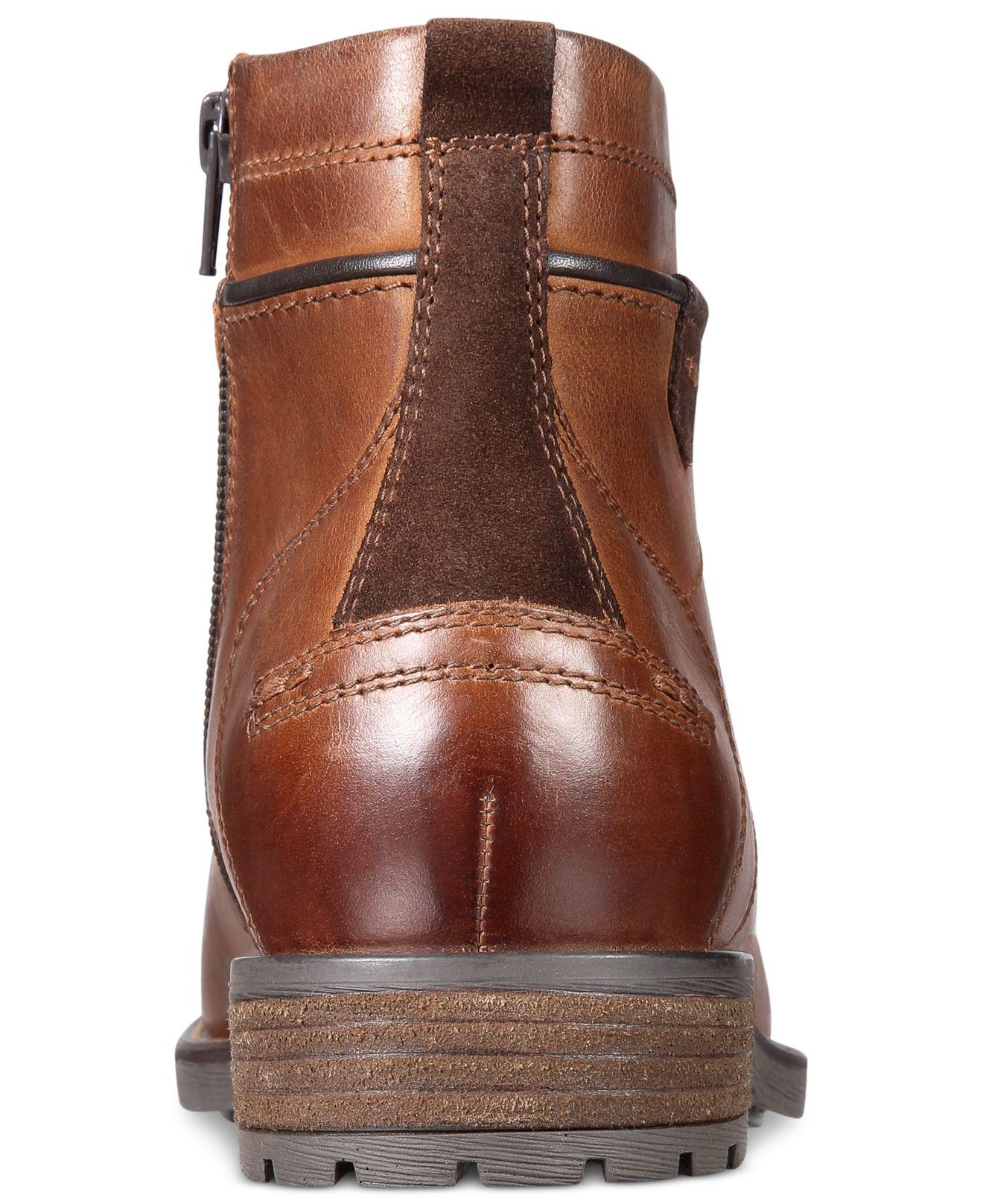 Alfani Jack Cap Toe Boots, Only At Macy's in Brown for Men | Lyst