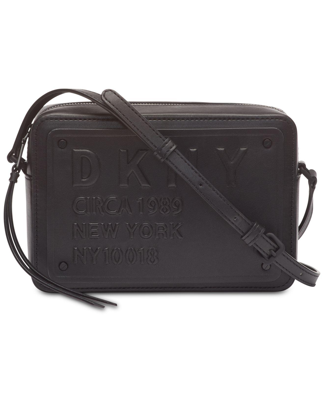 dkny 10018 logo crossbody