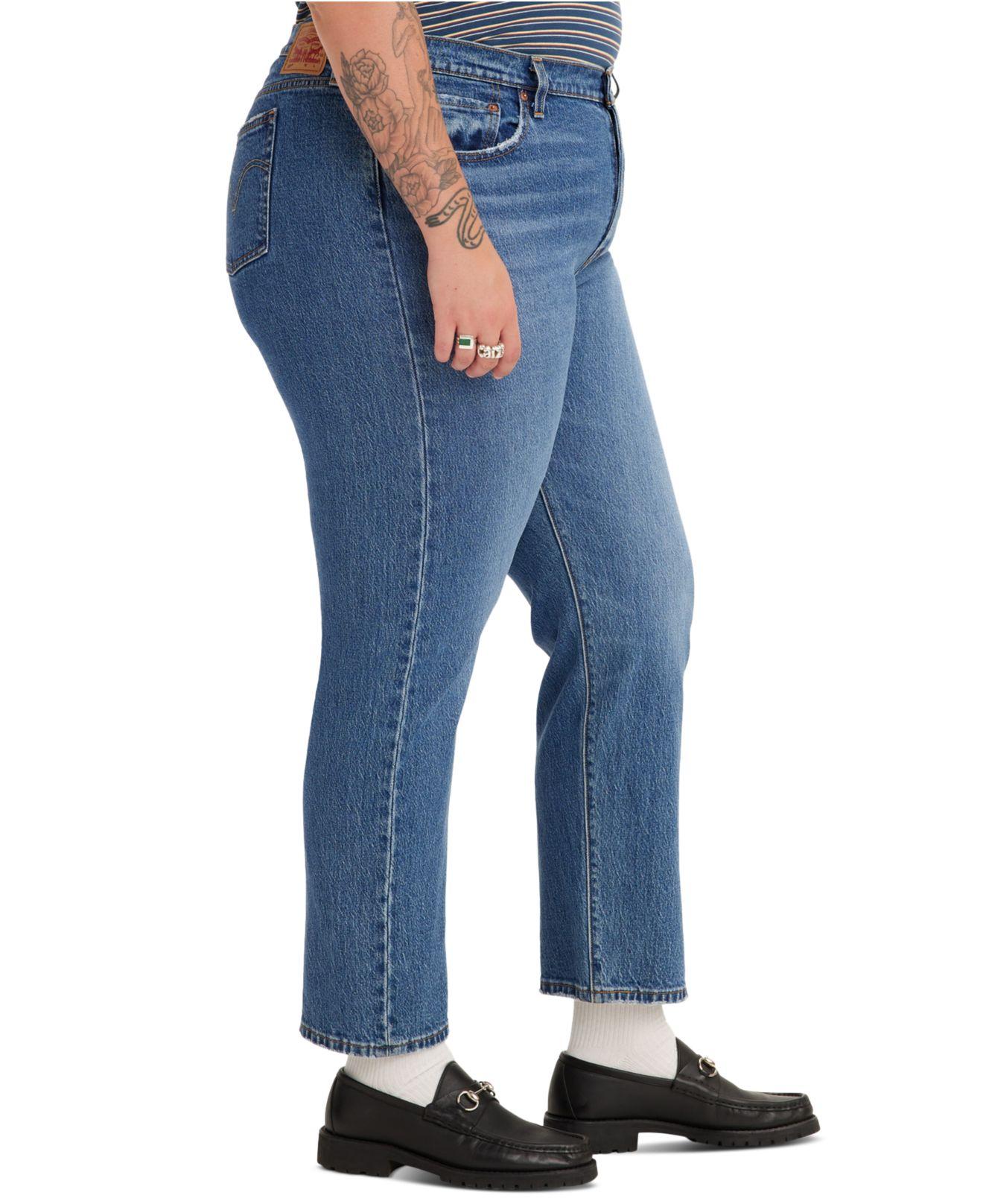 Levi's ® Trendy Plus Size 501® Cotton High-rise Jeans in Blue | Lyst