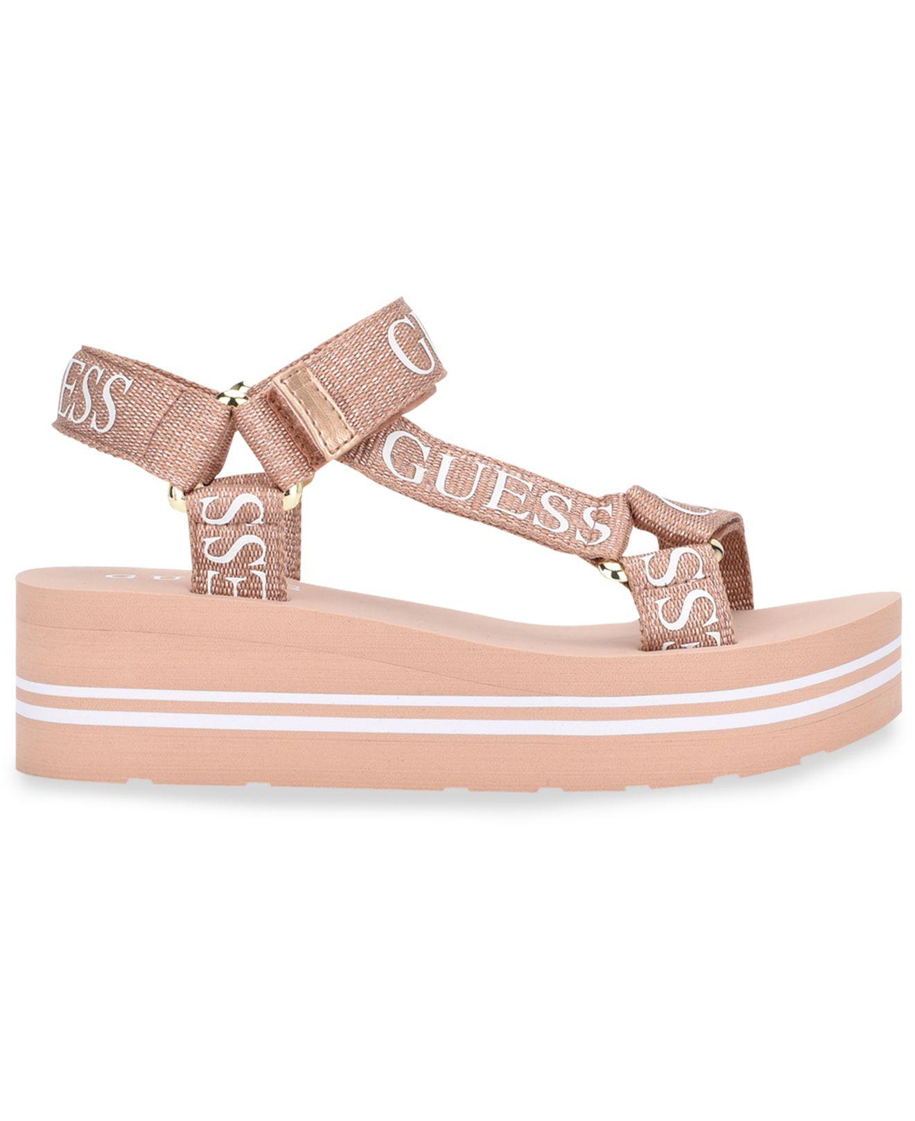 guess women's sandals