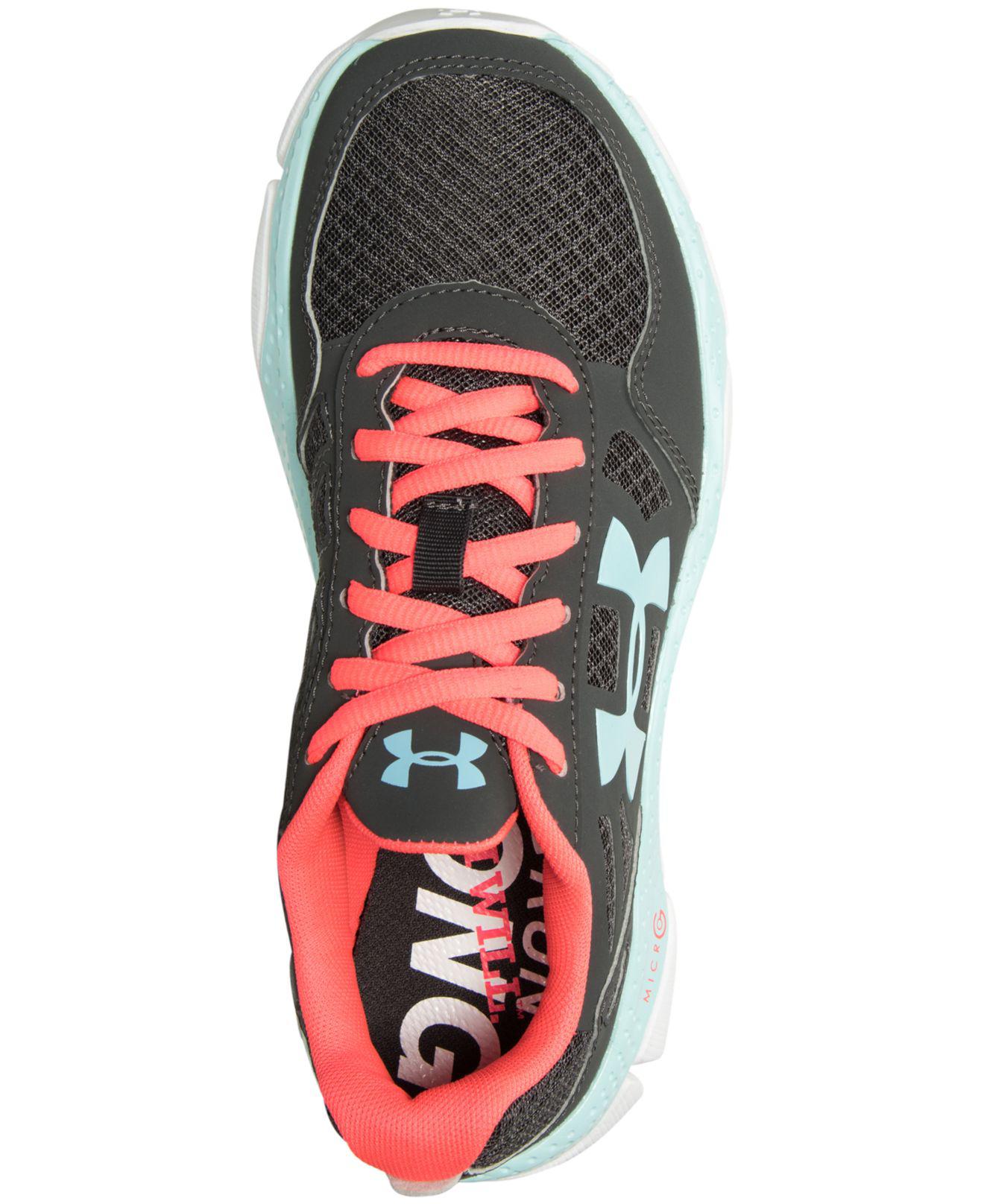 under armour women's engage bl running sneakers from finish line