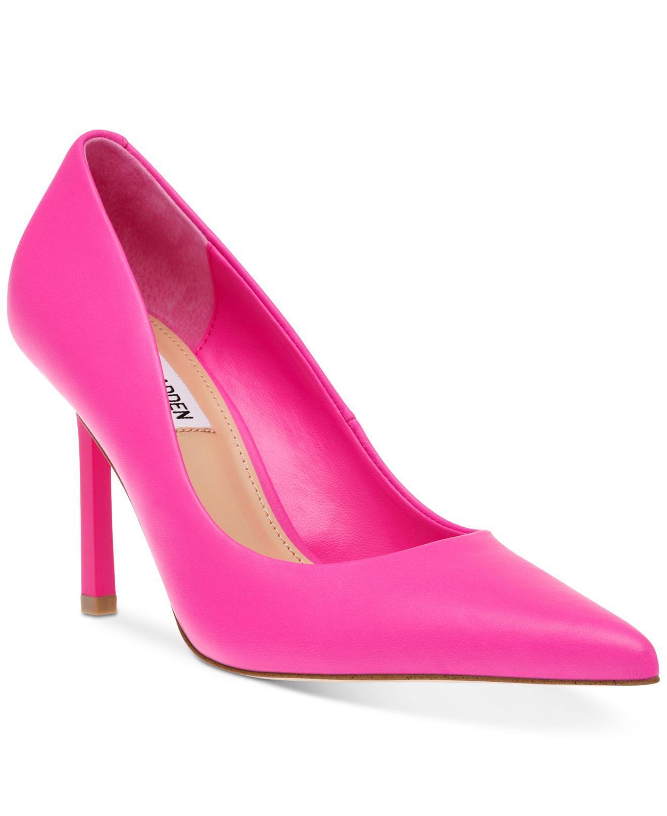 Steve Madden Classie Pointed-toe Stiletto Pumps in Pink | Lyst