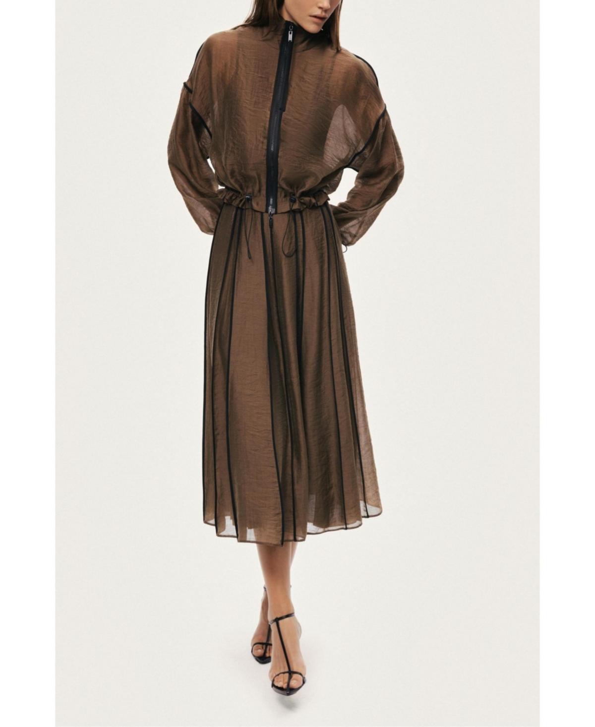 sheer jackets for evening dresses Long Formal Jacket Dress for the Mother of the Bride– sheerdreamz main image 1