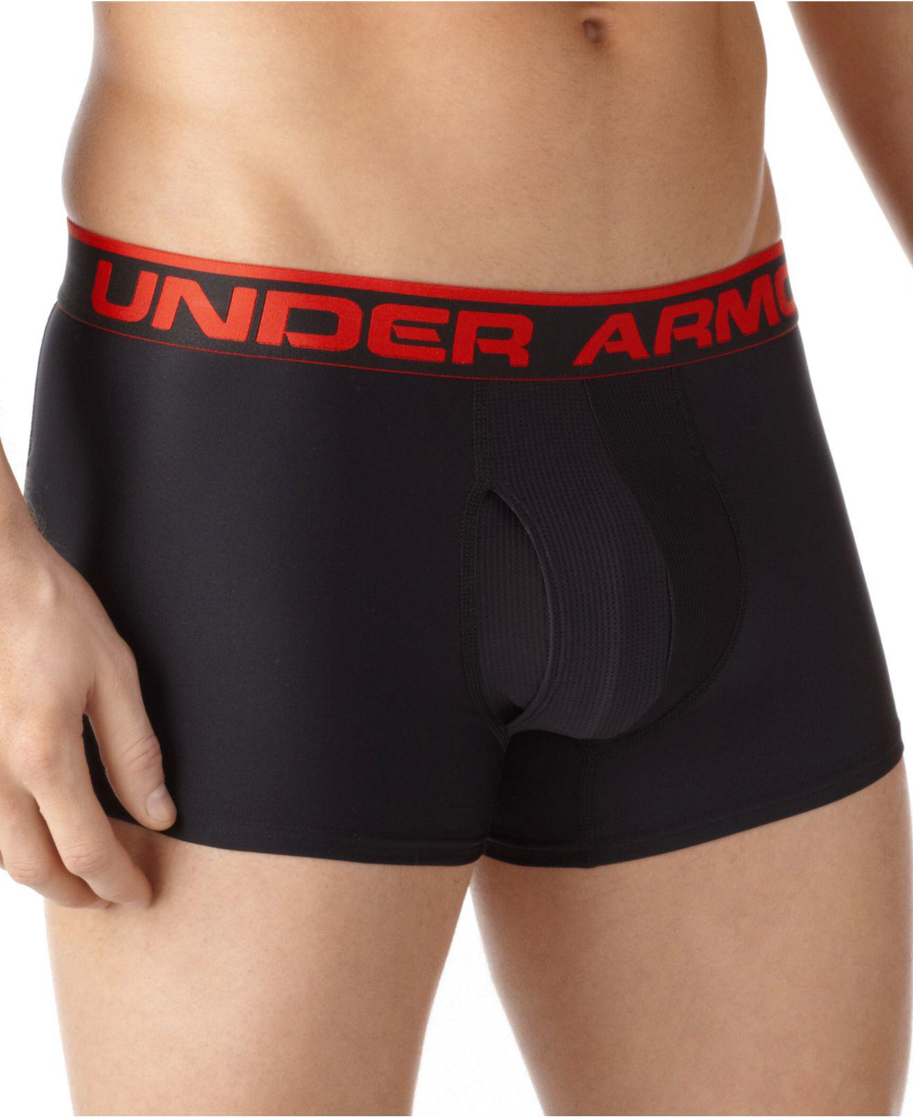 Under Armour Cotton Underwear, Original Series Trunk in Black for Men - Lyst