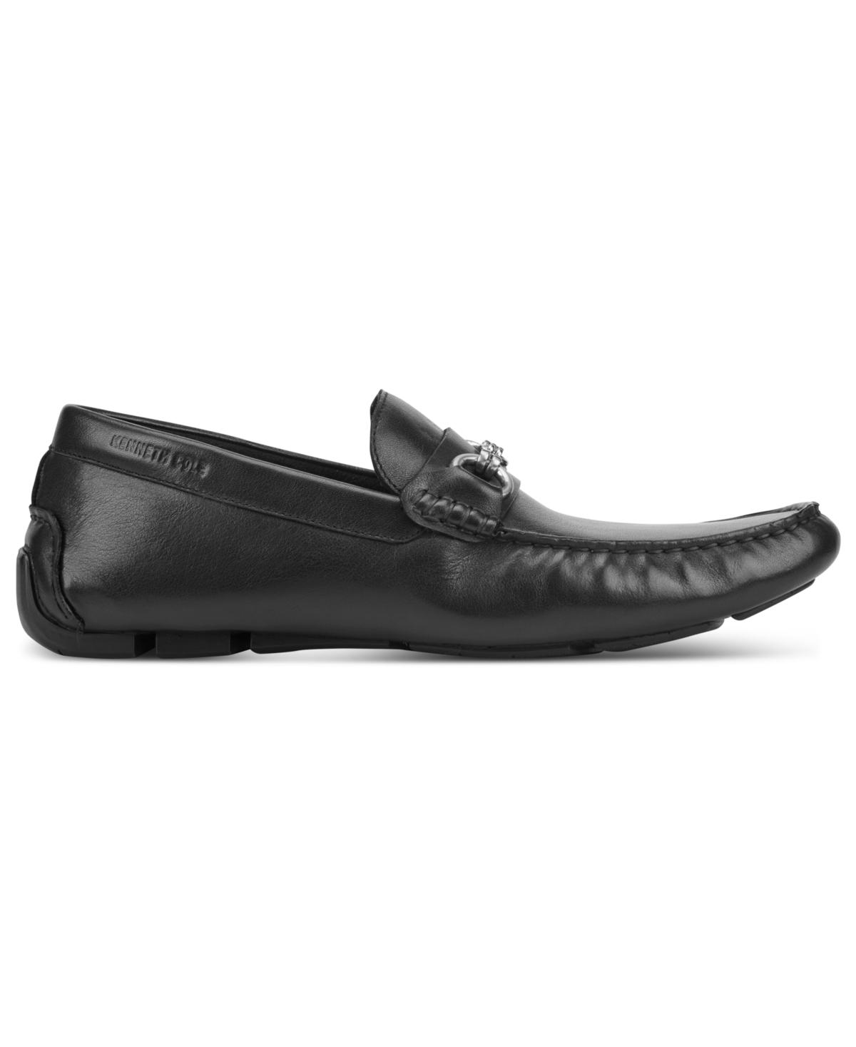 Kenneth Cole Theme Bit Detail Driver Casual Loafer in Black 