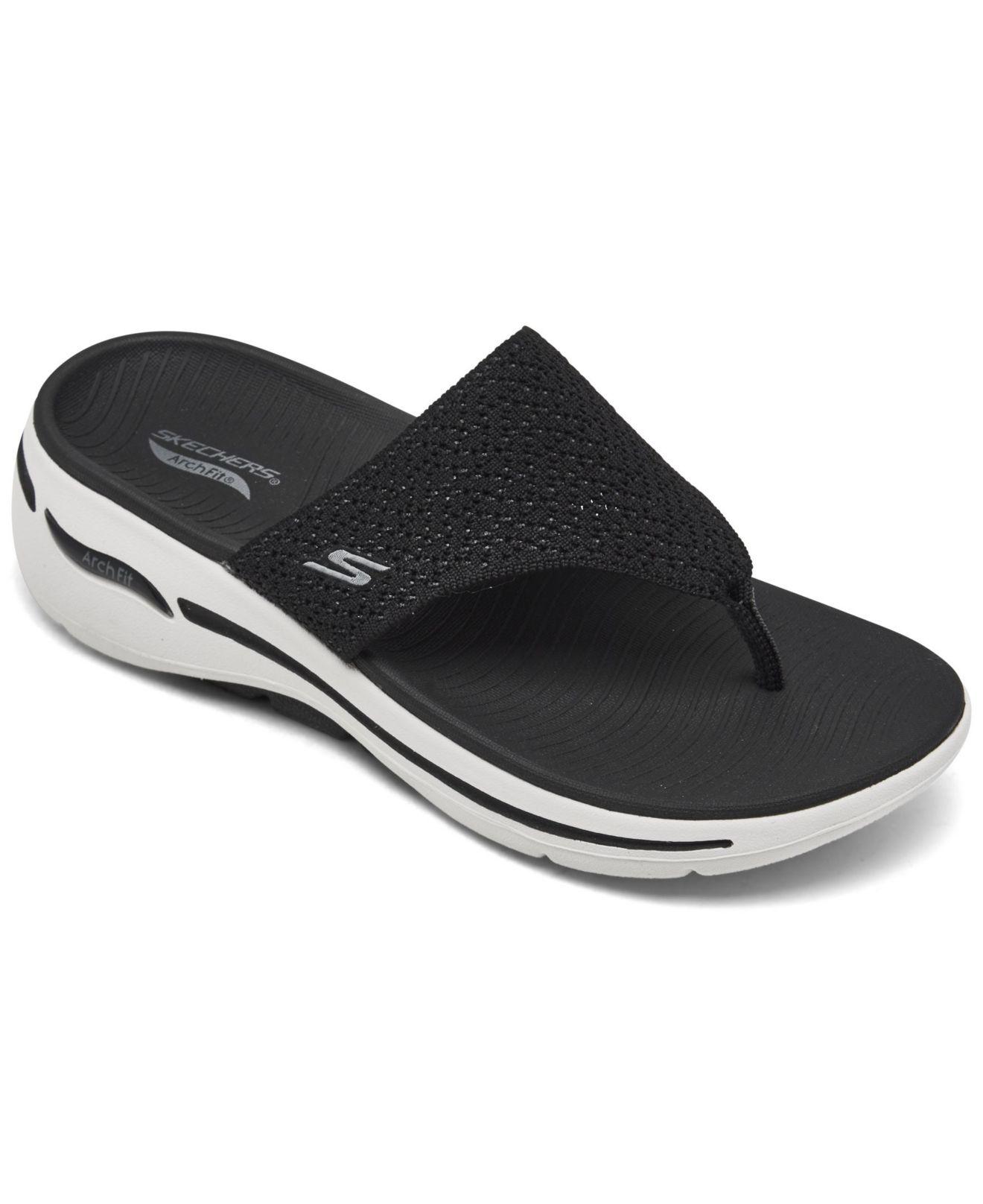 Skechers Go Walk Arch Fit Weekender Arch Support Thong Flip Flop