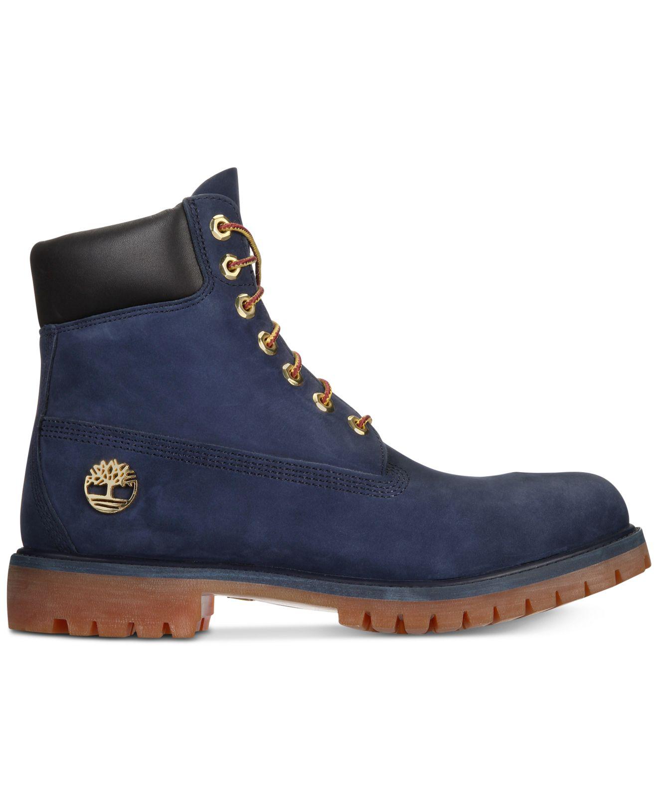 Timberland Men's 6" Macy's Exclusive Boots in Blue for Men | Lyst