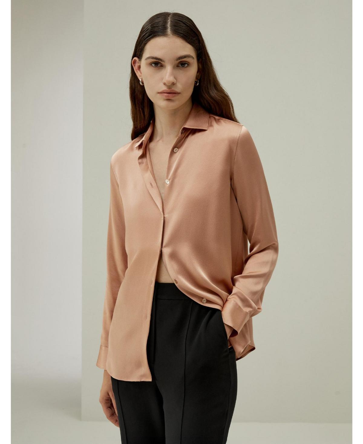 macys silk blouses