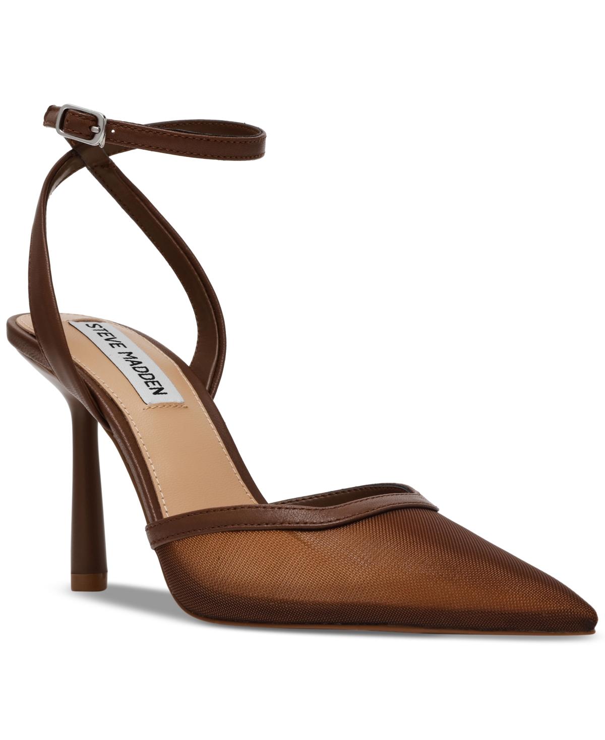 [SALE!!] ★Steve Madden Alliance★ パンプス ALLIANCE Mesh Olive Pointed-Toe Pump Women's Heel – Steve Madden