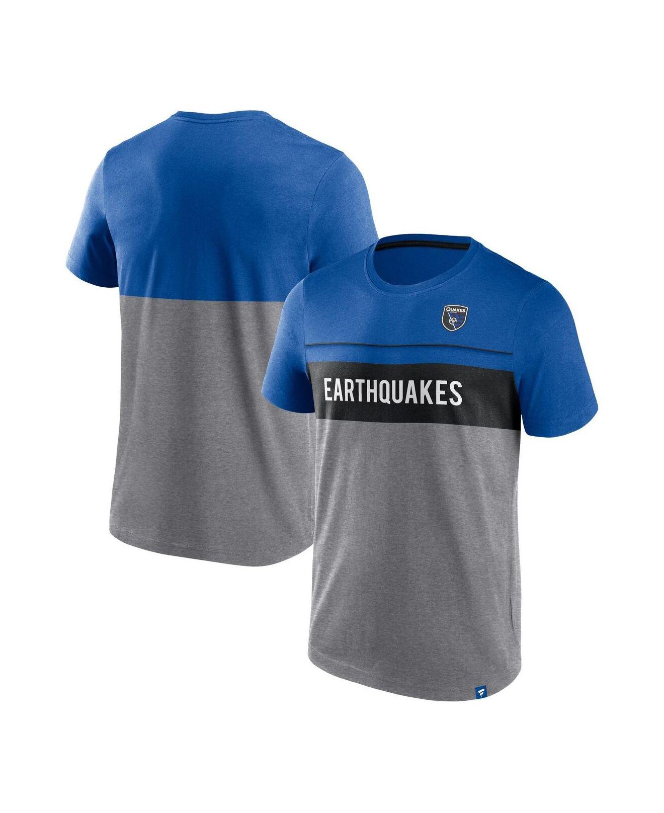 Seattle Kraken Fanatics Branded Stacked Long Sleeve Hoodie T-Shirt -  Heather Charcoal