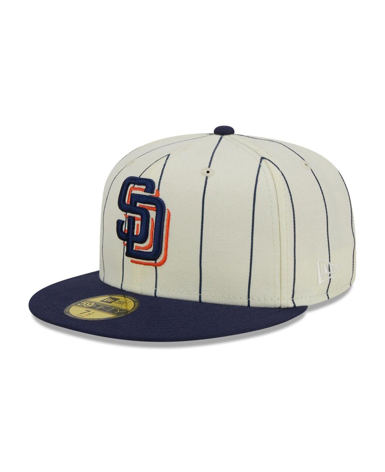 KTZ White San Diego Padres Cooperstown Collection Retro City 59fifty Fitted  Hat for Men