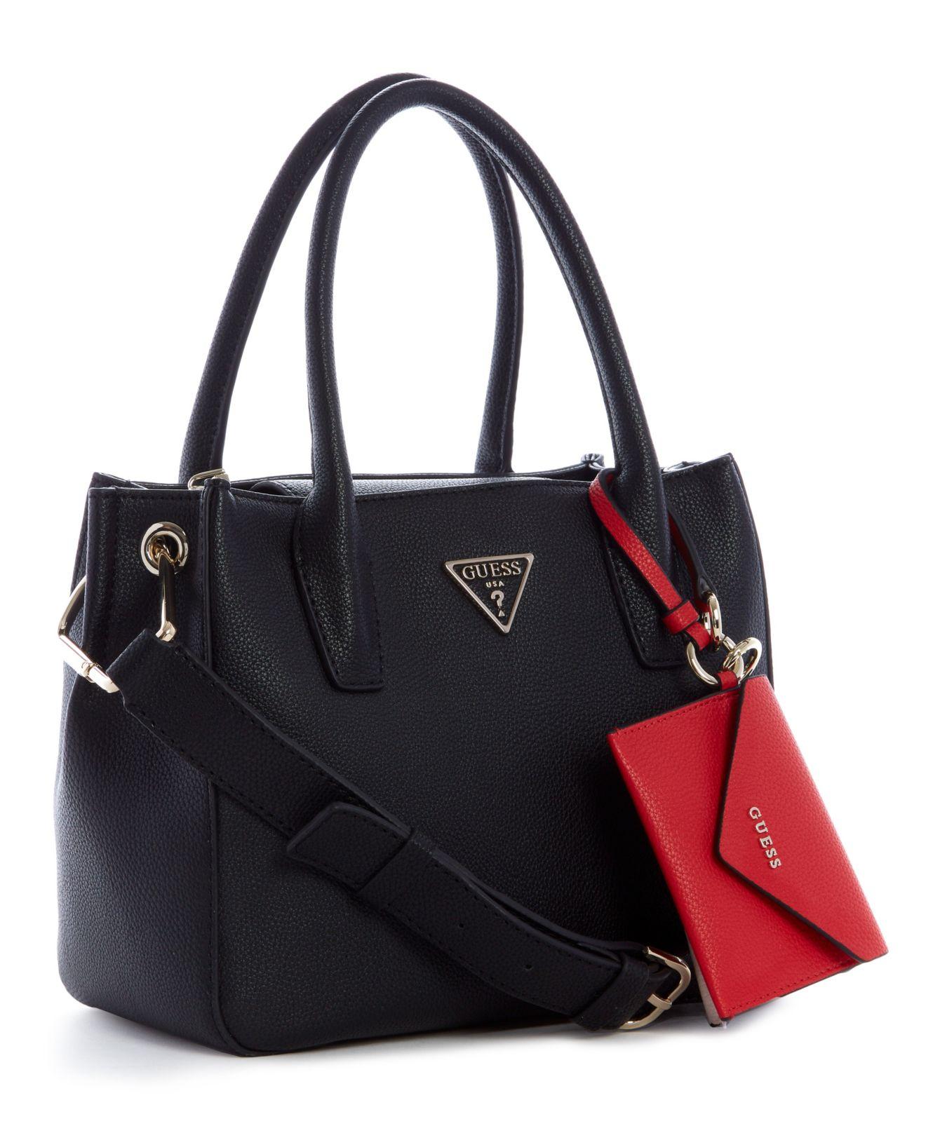guess red mini backpack