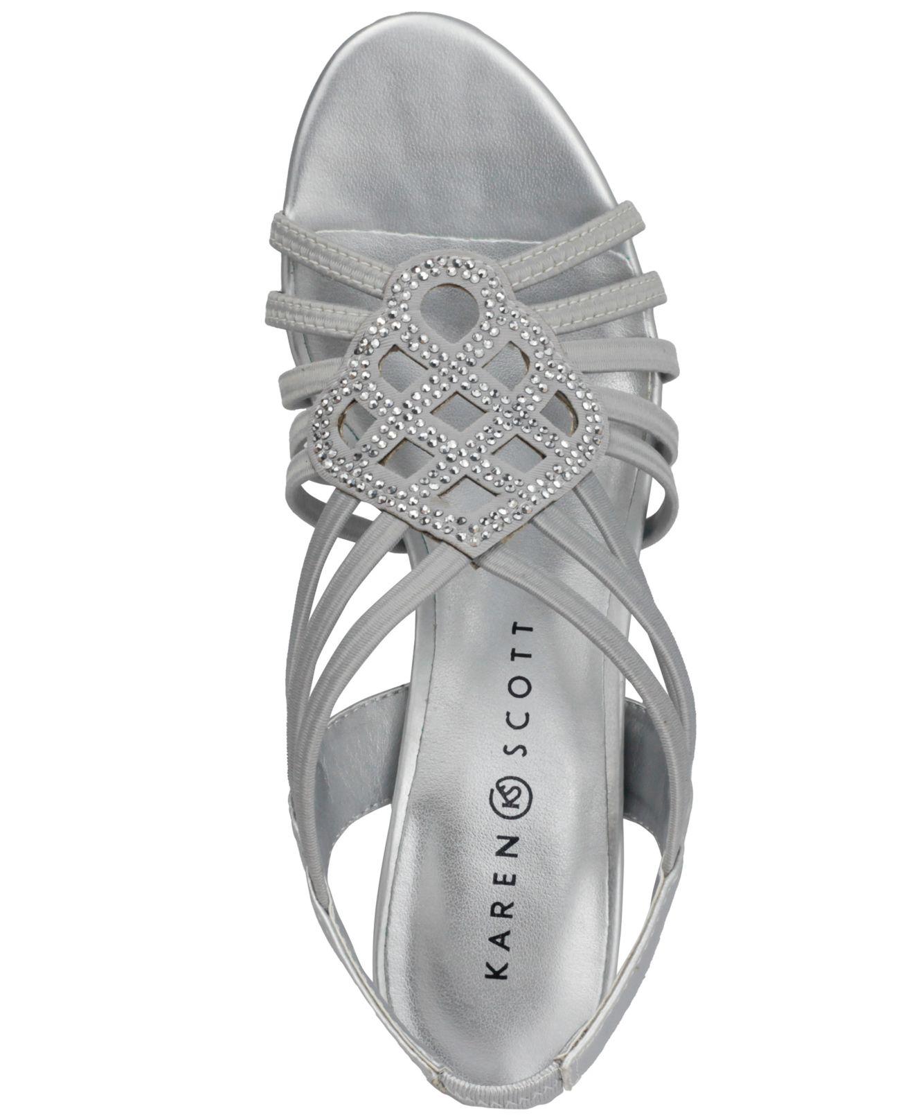 karen scott darcy evening sandals