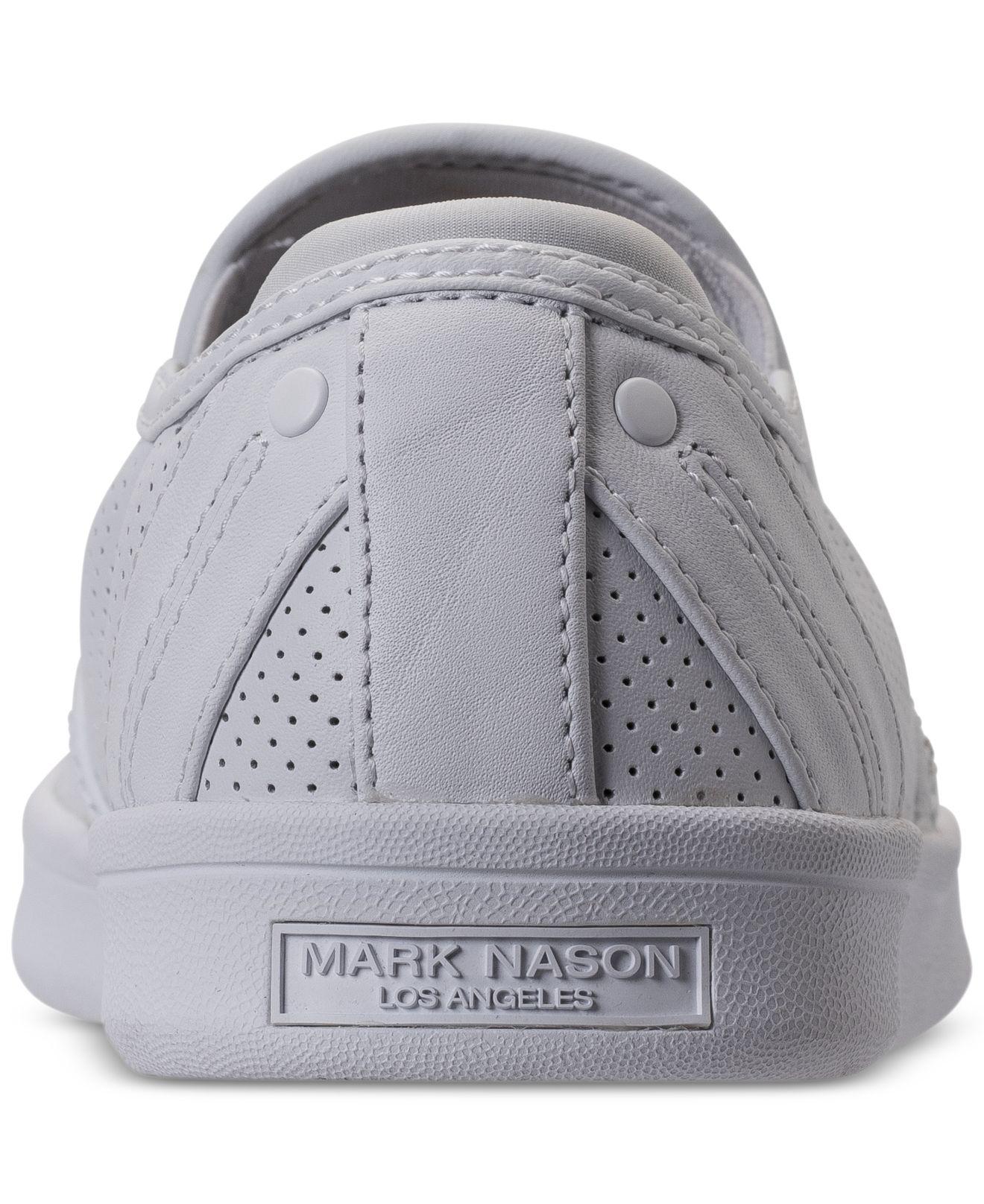 Mark Nason Leather Men's Knoxville Casual Sneakers From Finish Line in  White for Men - Lyst