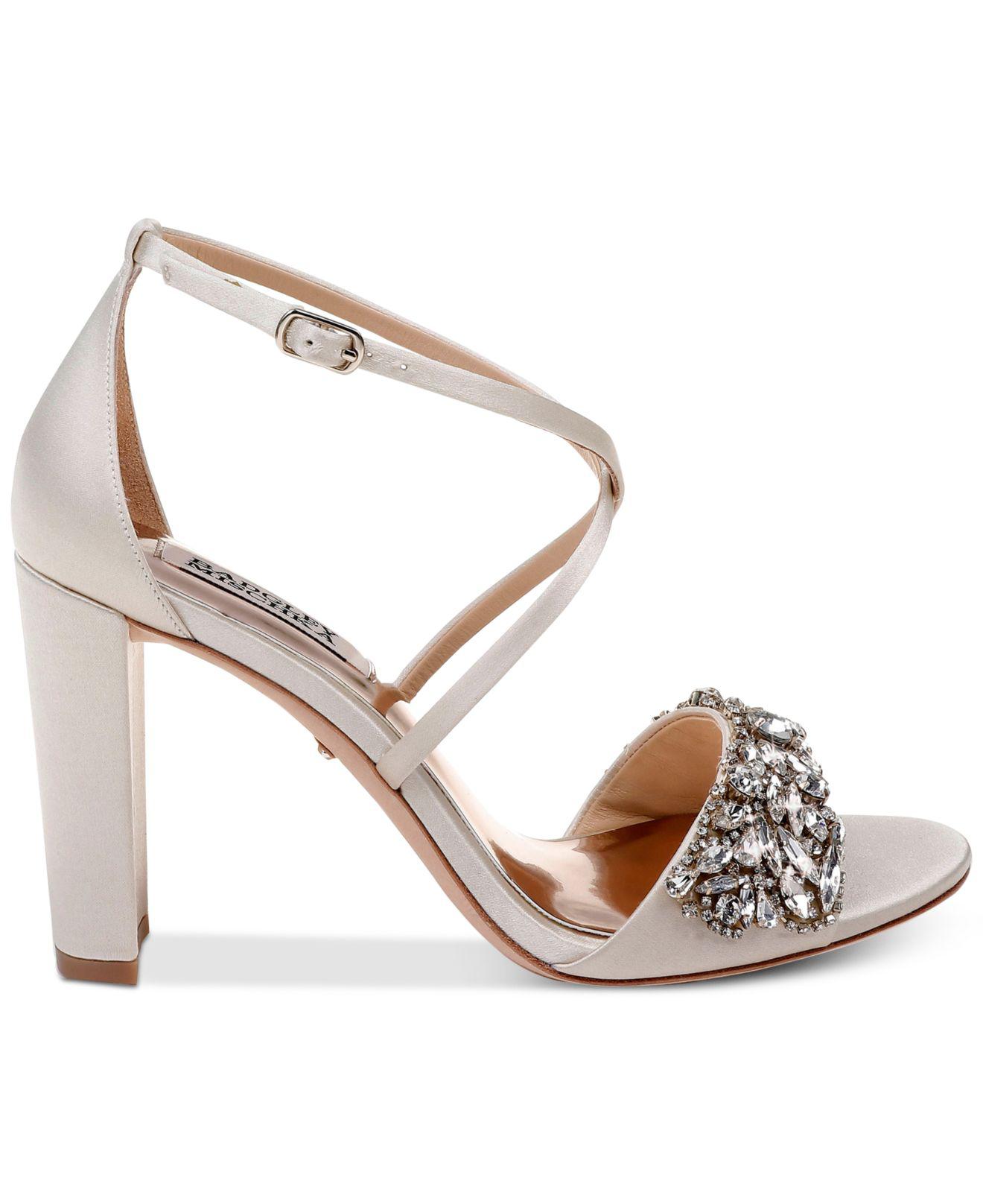 harper strappy evening shoe