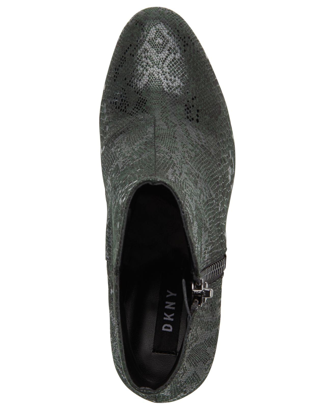 dkny snakeskin boots