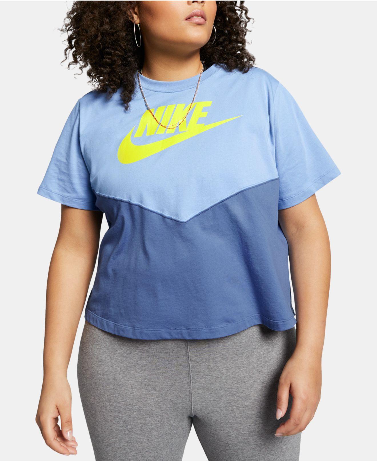 nike plus size crop top