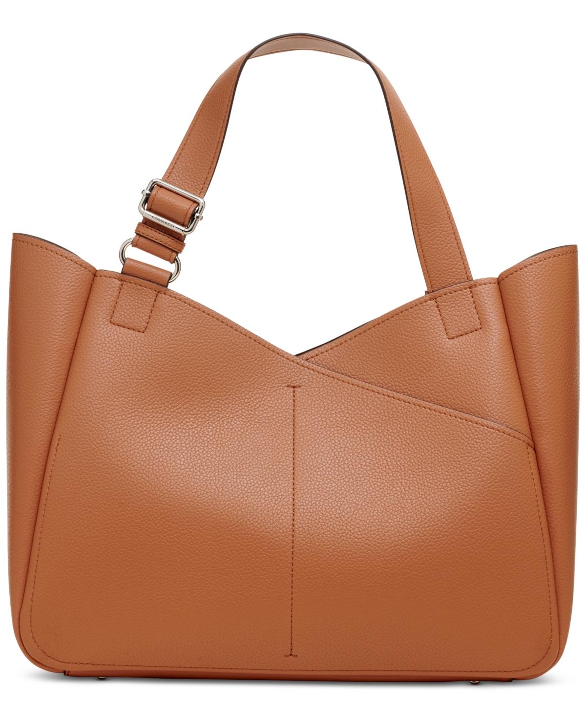 カルバンクライン★Zoe Large Colorblockモノグラムトートバッグ Calvin Klein☆ Zoe Large カラーブロック モノグラムトート