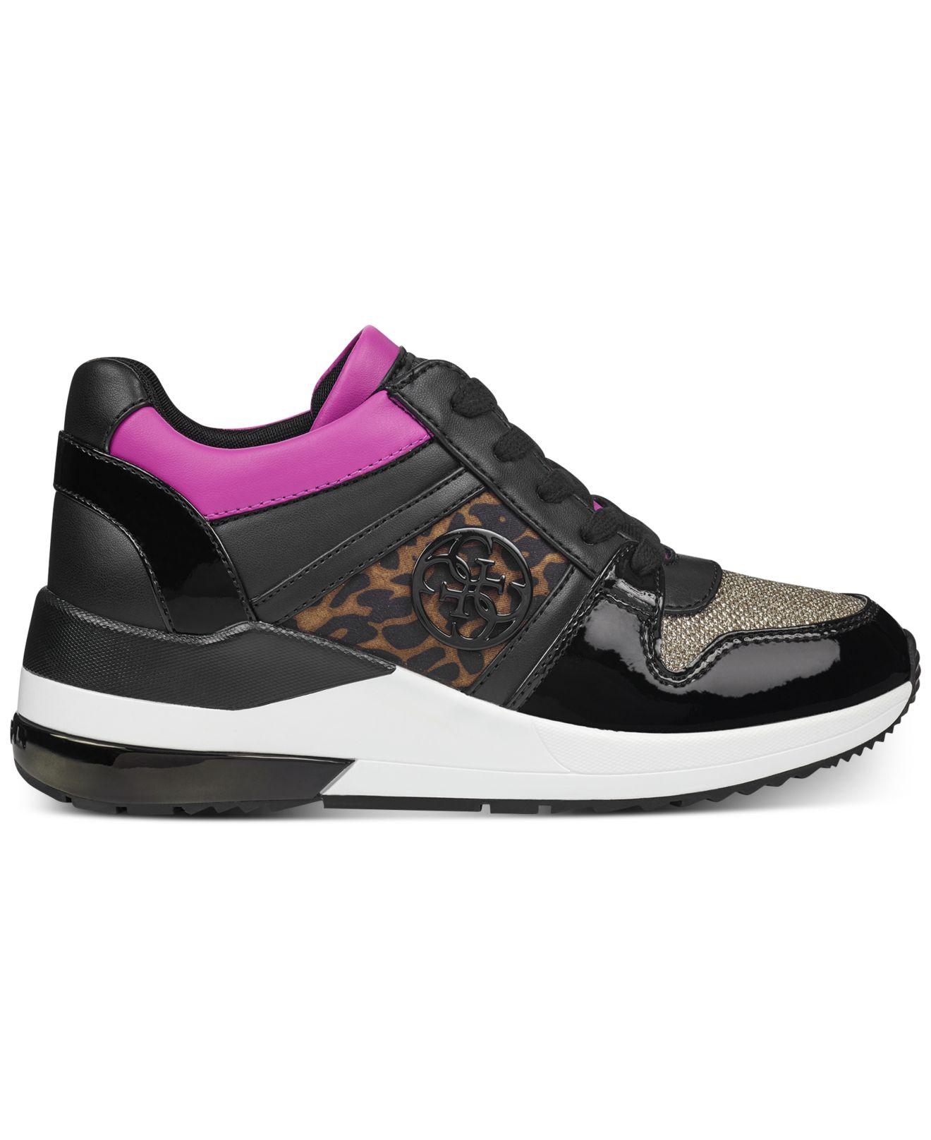 guess joyd wedge sneakers