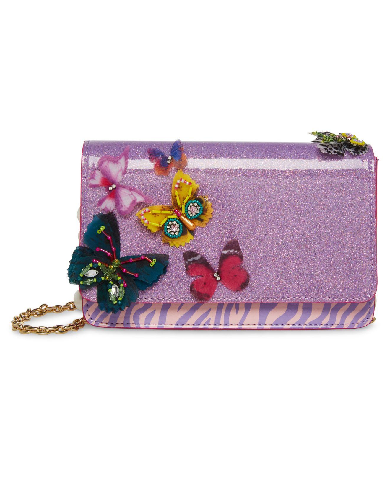 Betsey Johnson Butterfly Bag in Purple Lyst
