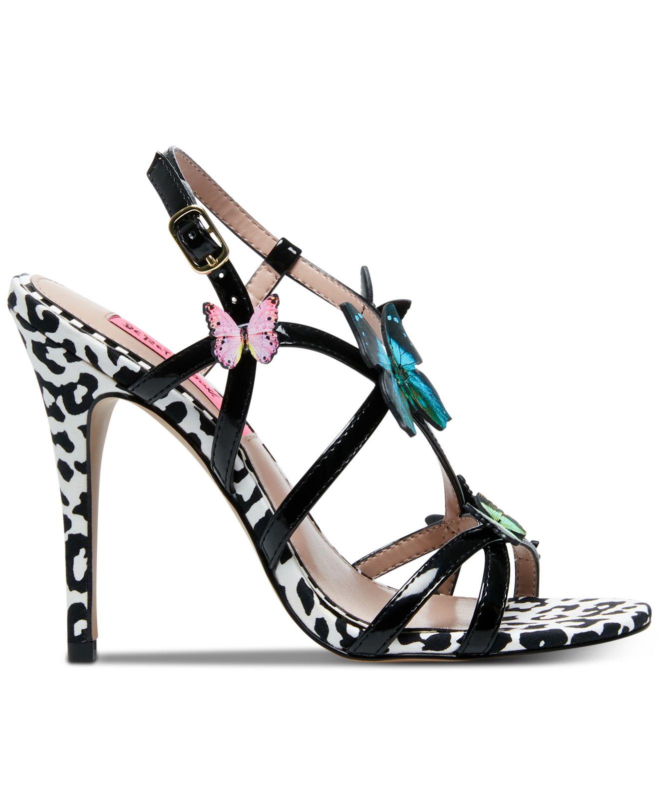betsey johnson butterfly shoes
