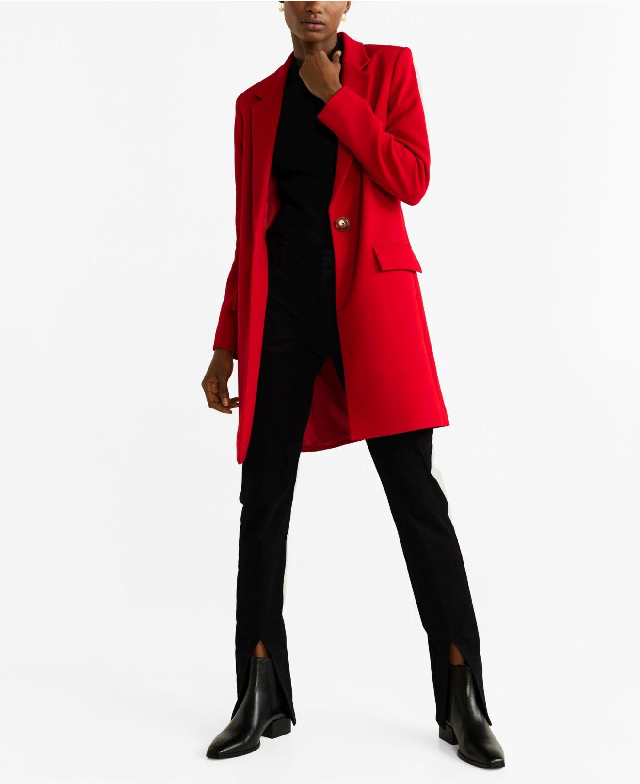 large red coat