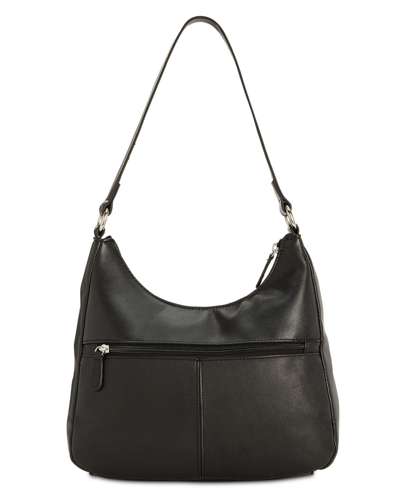 Giani Bernini Nappa Leather Hobo Bag, Created For Macy's in Black ...