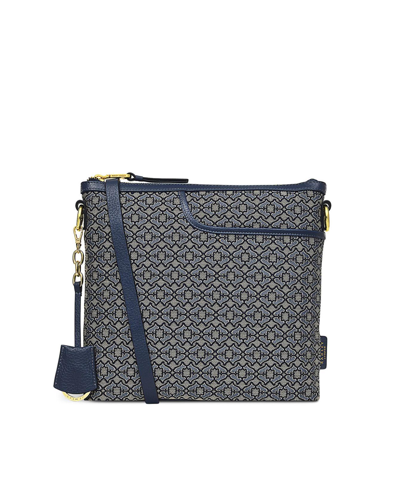 Radley Pockets 2.0 Heirloom Small Zip Top Crossbody Bag in Blue | Lyst