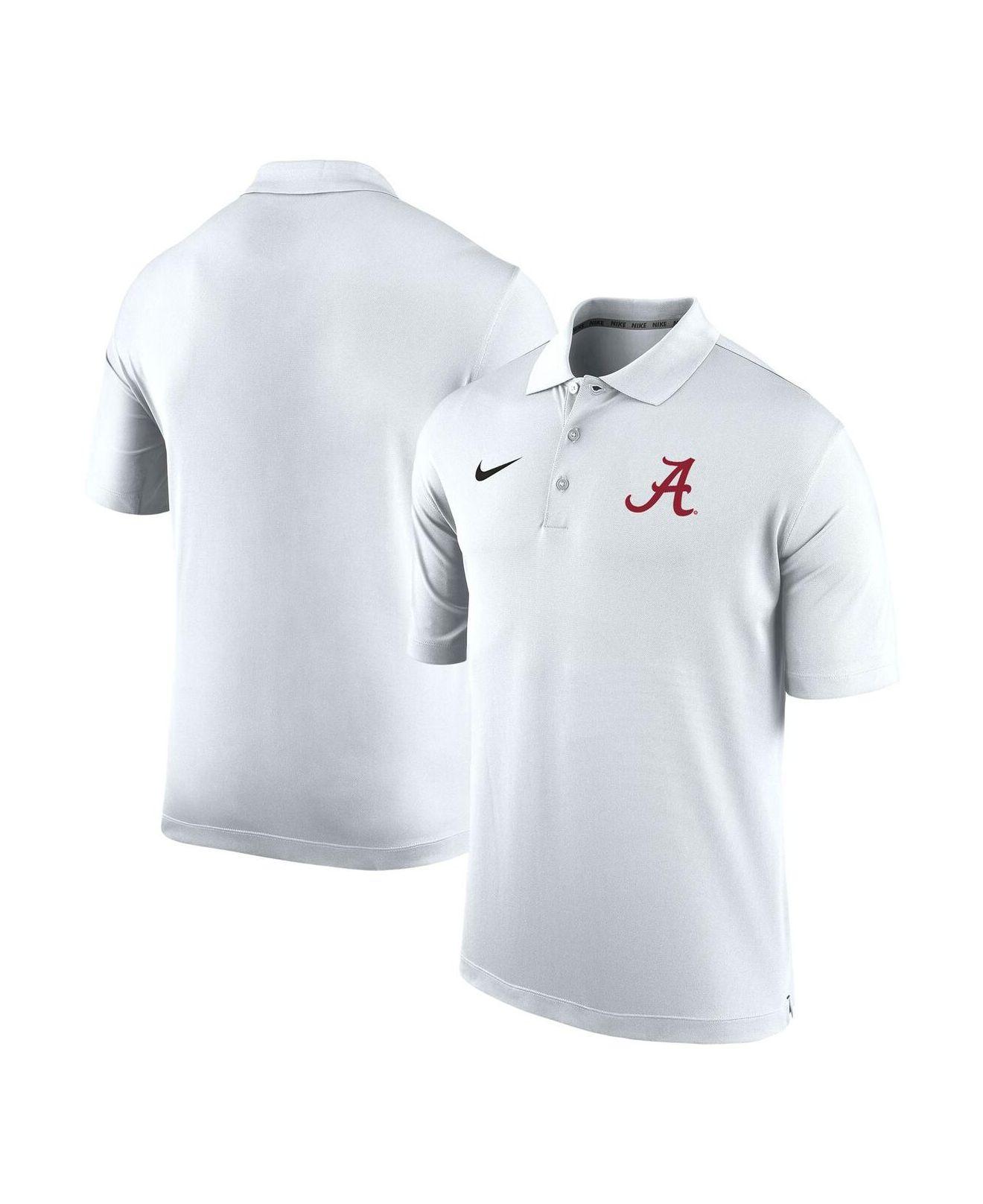 Nike White Alabama Crimson Tide Primary Logo Varsity Performance Polo Shirt in Blue for Men Lyst