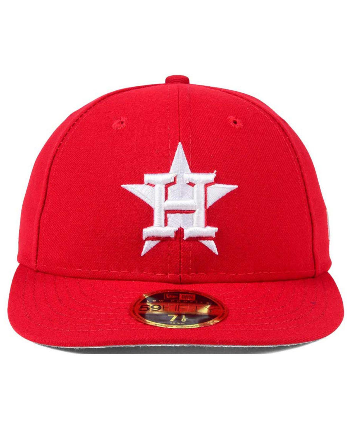 KTZ Synthetic Houston Astros Low Profile C-dub 59fifty Fitted Cap in ...