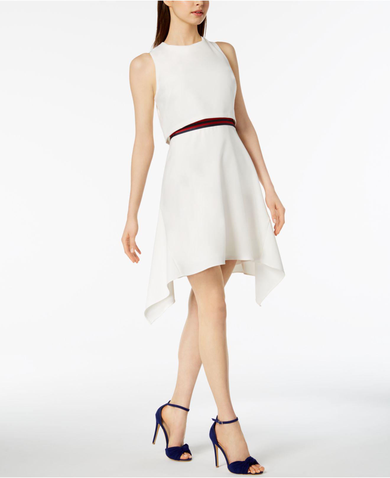 Image result for julia jordan Layered Popover Dress, White