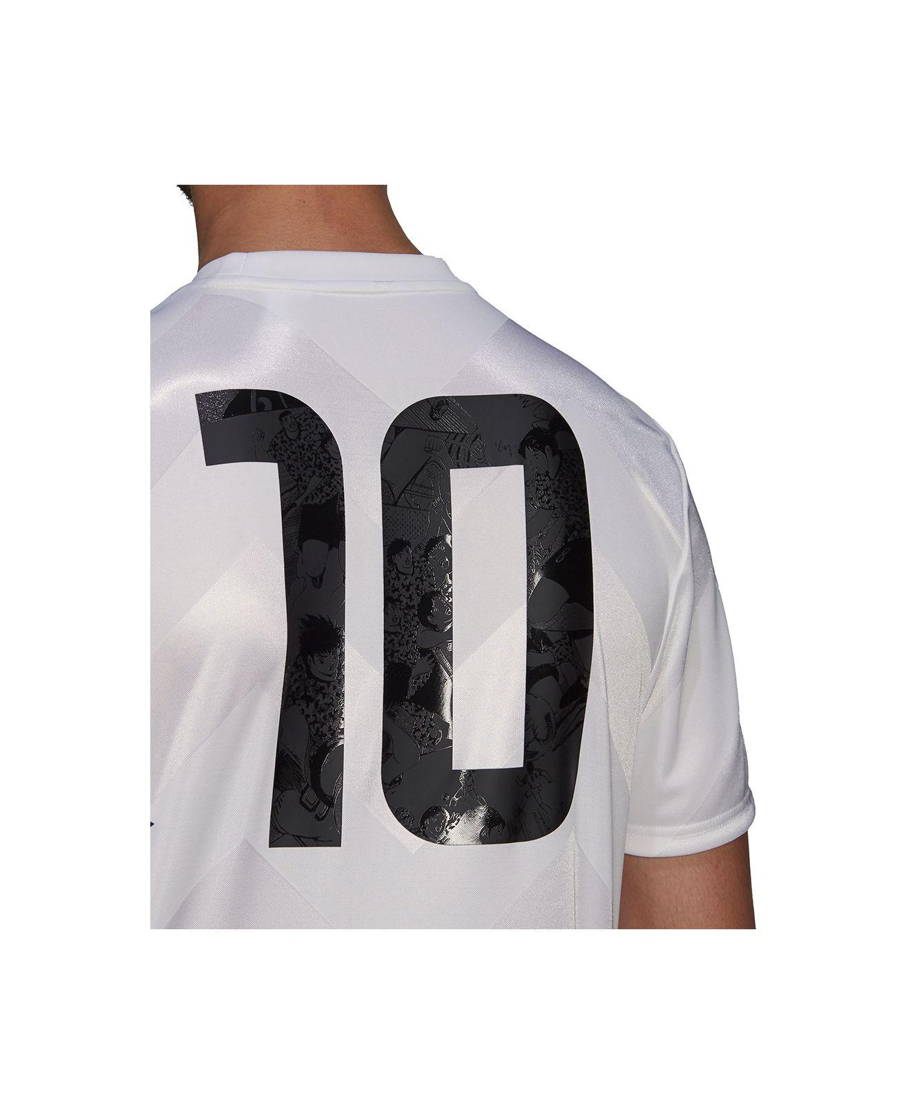 adidas Synthetic Captain Tsubasa Aeroready Soccer Jersey for Men ... adidas Synthetic Captain Tsubasa Aeroready Soccer Jersey for Men ...