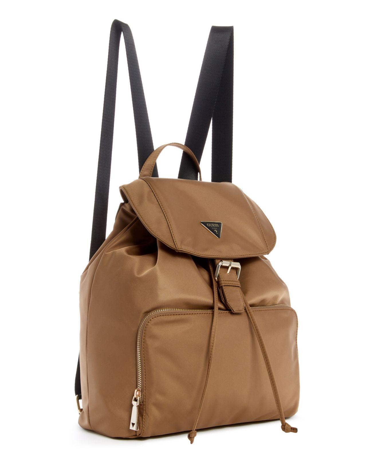 Guess Jaxi Nylon Large Backpack Lyst