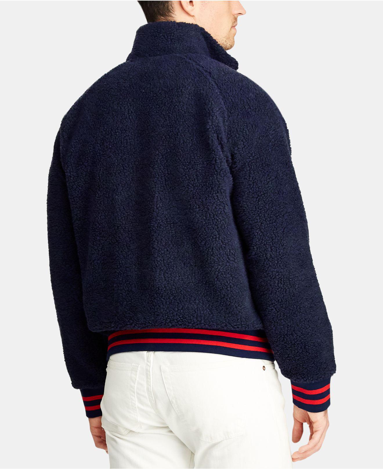 polo ralph lauren sherpa fleece
