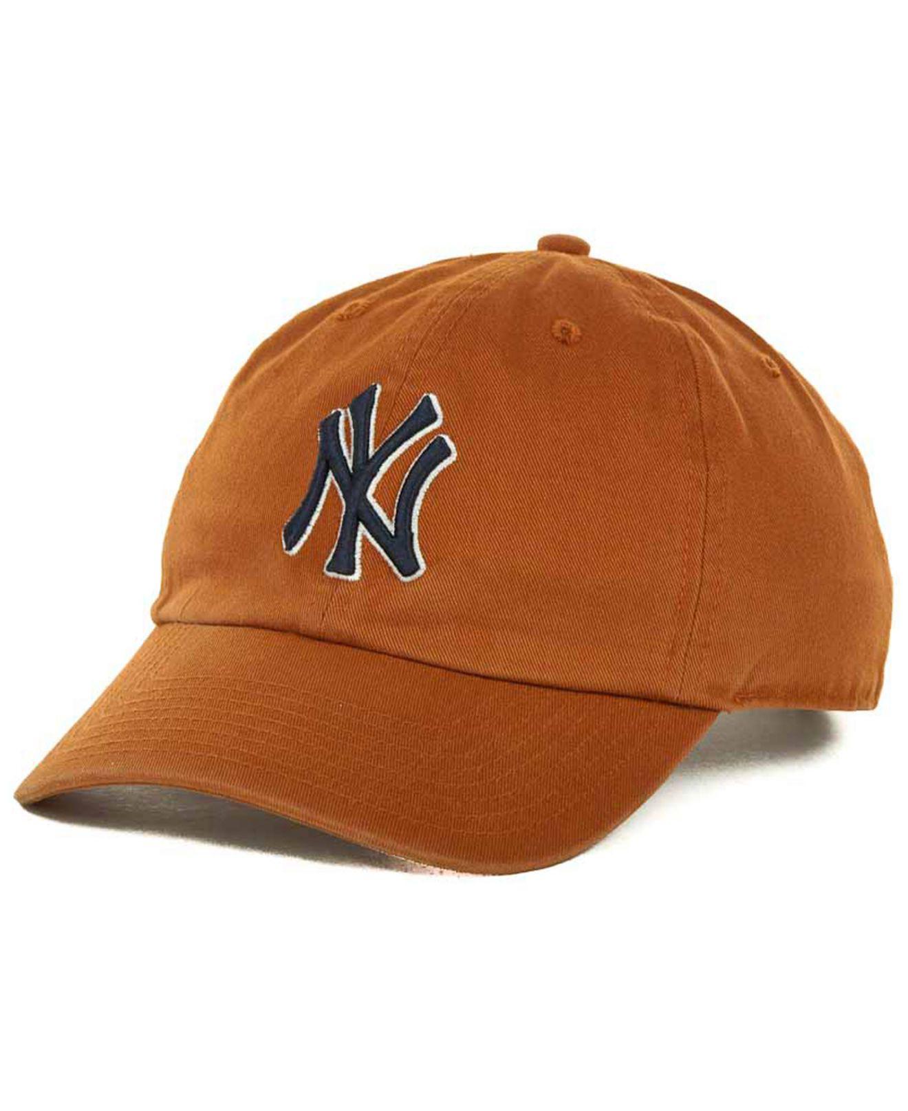  MLB New York Yankees Women's '47 Brand Clean Up Cap