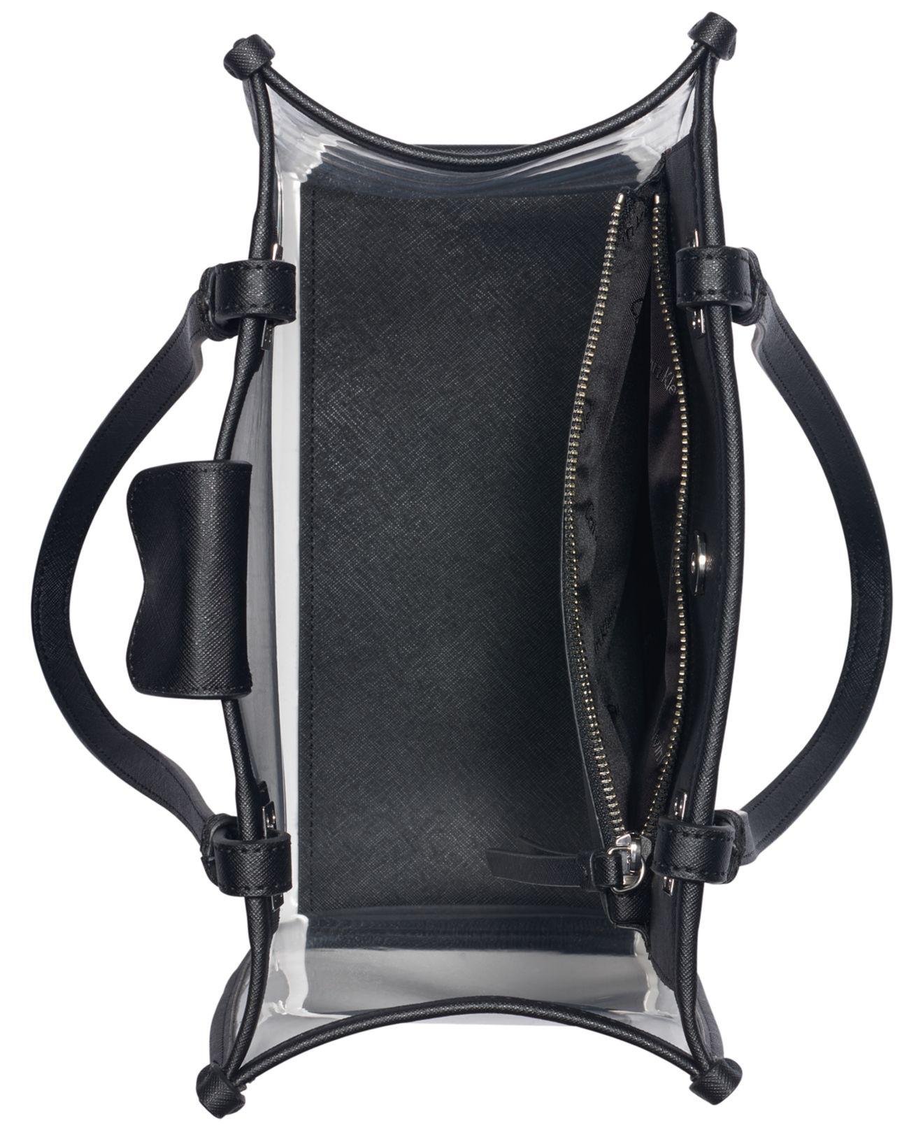 clear calvin klein bag